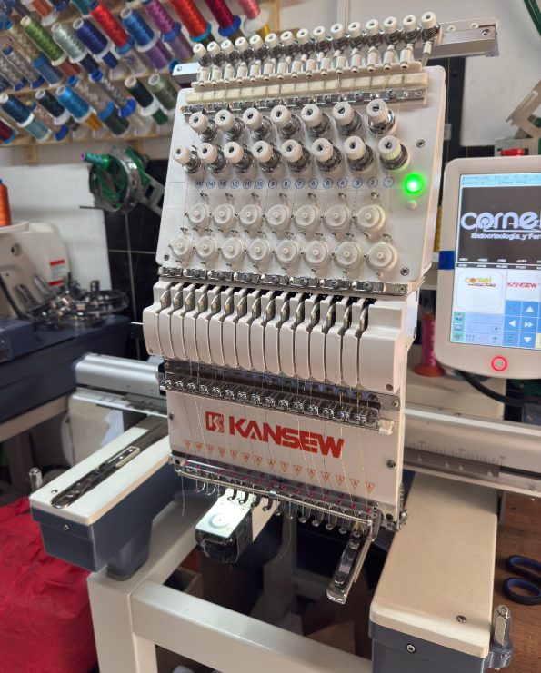 Bordadora Industrial Kansew 15 Agujas